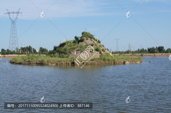 沙湖小島