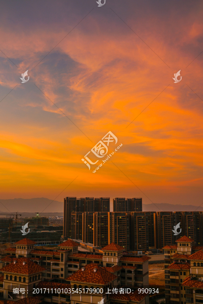 夕陽,晚霞