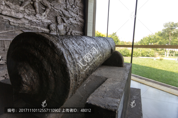 大沽口遺址博物館炮臺復原
