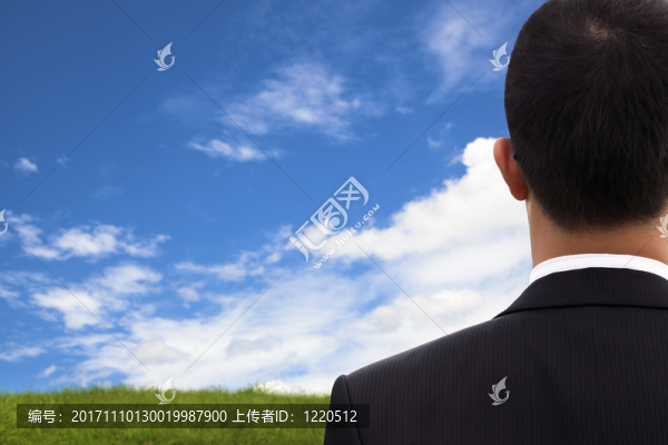 藍色
