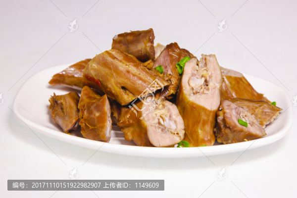 鹵鴨脖