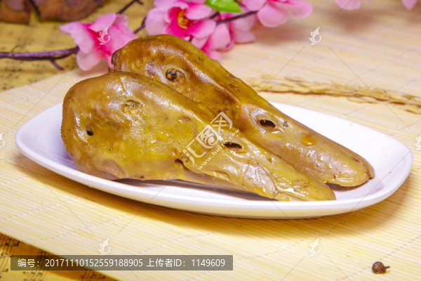香鹵鴨頭