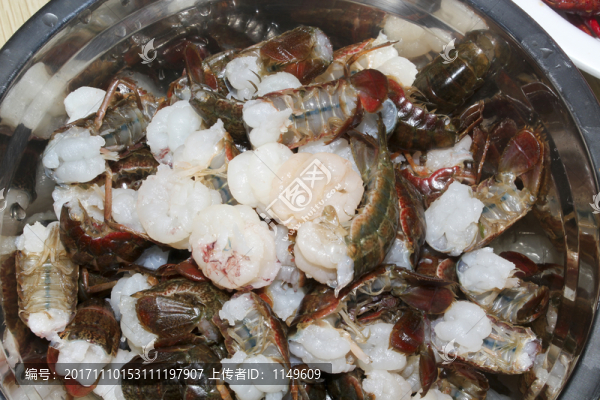 小龍蝦蝦尾