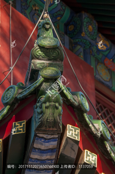 北京地壇,神馬殿,古建