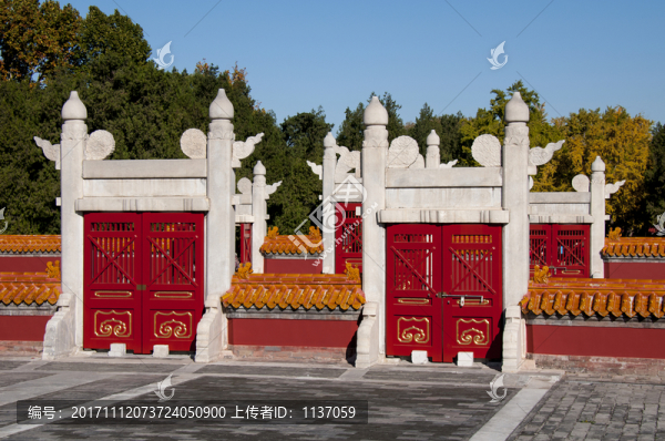 北京地壇公園,方澤壇