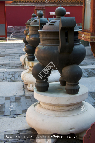 北京地壇公園,皇祇室,香爐