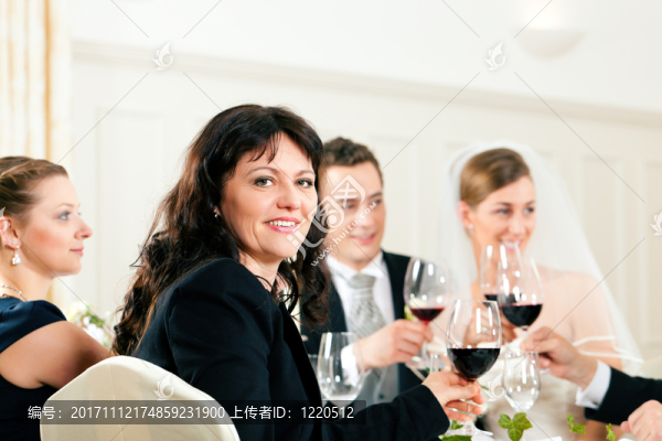 婚禮上的婚禮派對