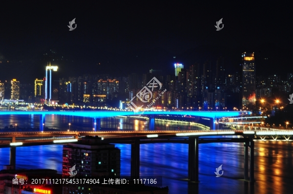 重慶都市夜景