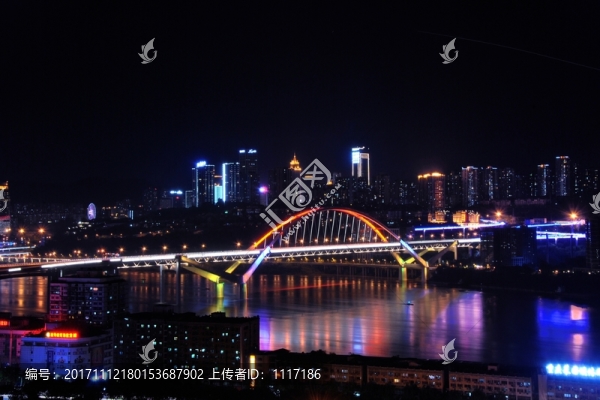 重慶都市夜景