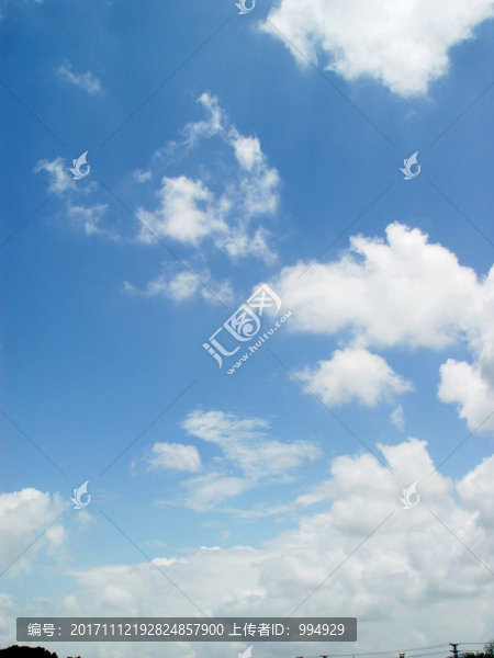 藍(lán)天白云天空云彩