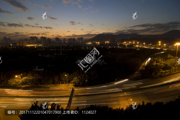 深圳洪湖公園夜景