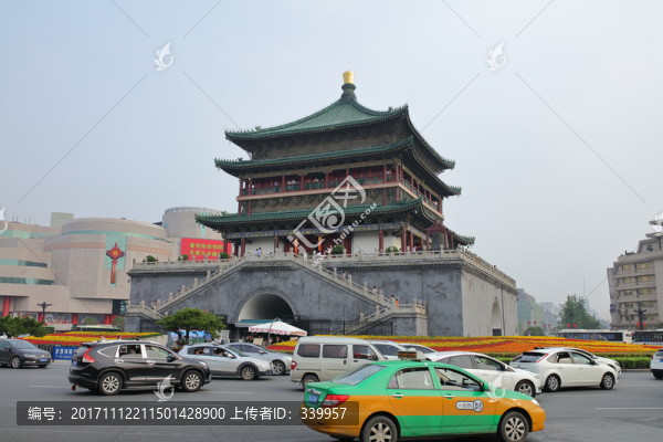 西安鐘樓,西安鼓樓,西安鐘鼓樓