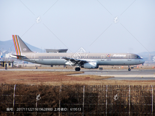 韓國韓亞航空,飛機(jī),大連機(jī)場