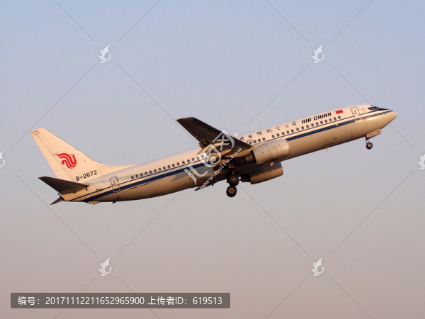 中國國際航空,飛機(jī),起飛