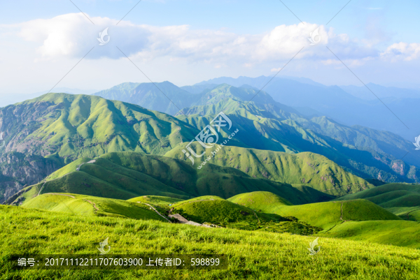武功山陽光草地