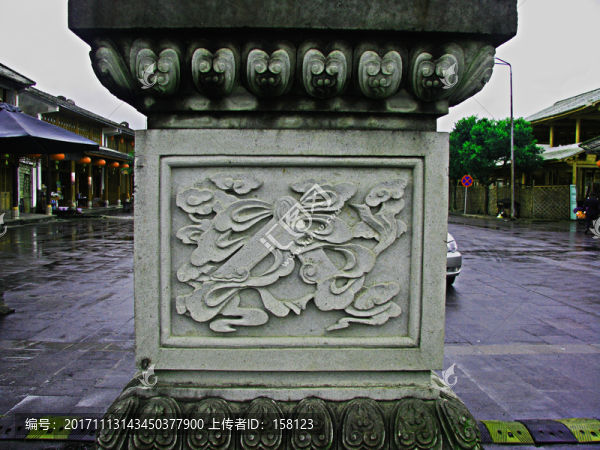 牌坊基座細(xì)部
