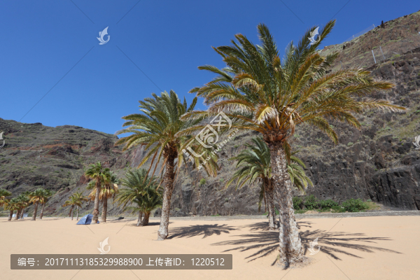 playa,de,las,teresitas，特內(nèi)里費(fèi)西班牙