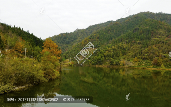 平湖秋色