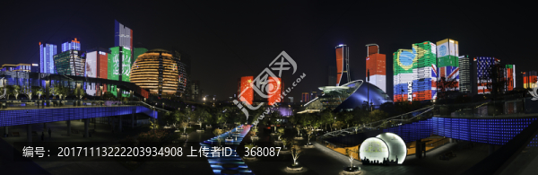 錢江新城燈光秀