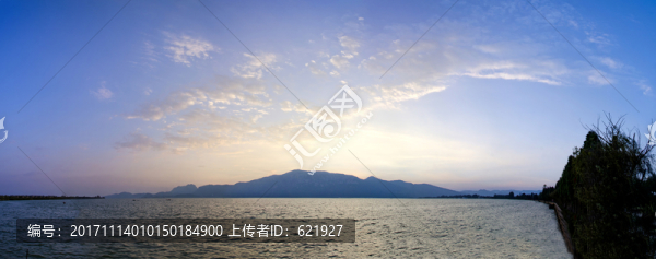 滇池晚霞風(fēng)光
