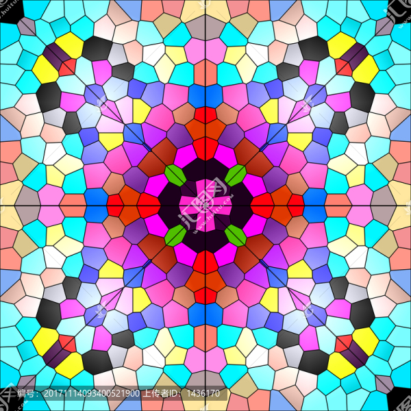 彩色玻璃