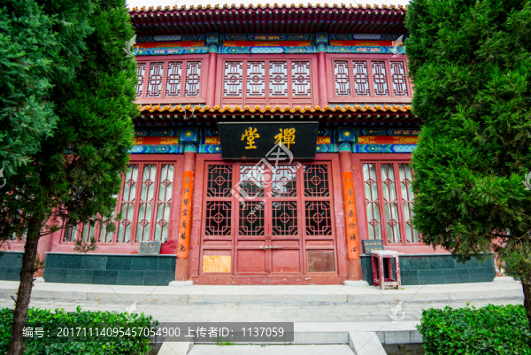 正定臨濟寺,禪堂
