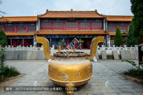 正定臨濟(jì)寺,圓通殿,藏經(jīng)樓
