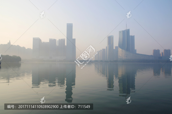 合肥天鵝湖早晨