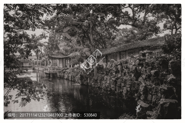 蘇州園林老照片