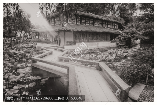 蘇州園林老照片