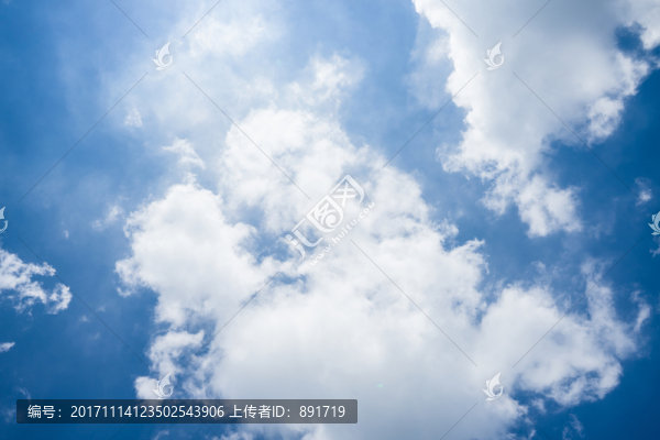藍天白云