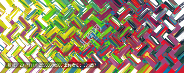抽象畫,幾何裝飾畫