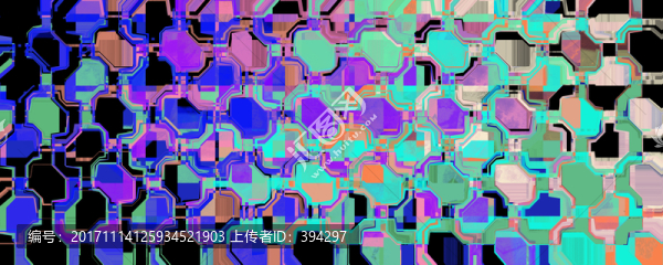 抽象畫(huà),幾何裝飾畫(huà)
