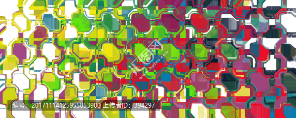 抽象畫,幾何裝飾畫