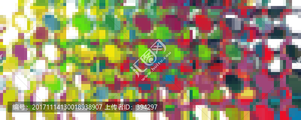 抽象馬賽克裝飾畫