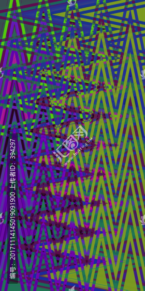 幾何裝飾畫