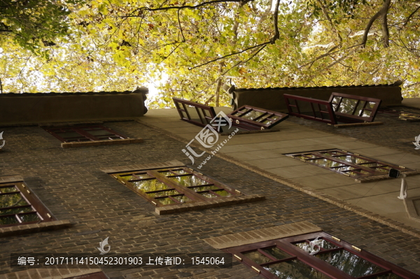武漢大學(xué),建筑,櫻花大道,秋天