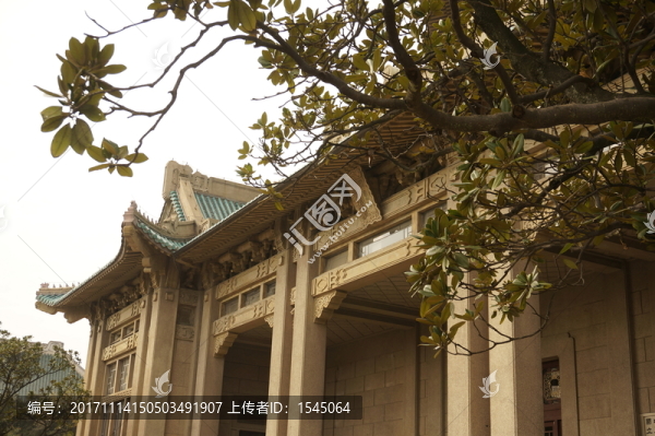 武漢大學(xué),建筑攝影,高清,秋