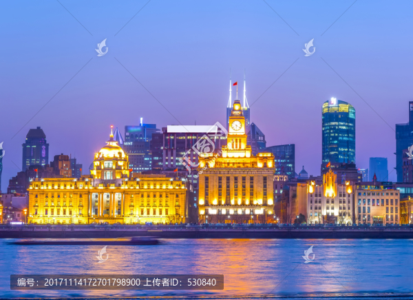 上海老外灘夜景