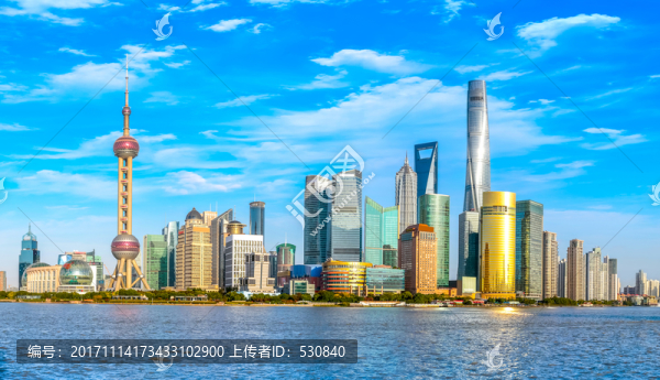 上海陸家嘴全景