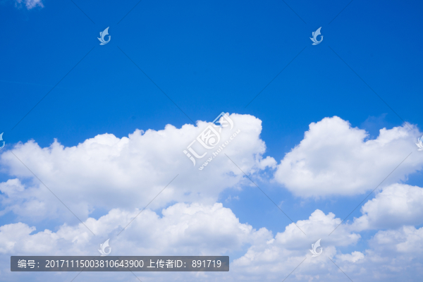 藍天白云