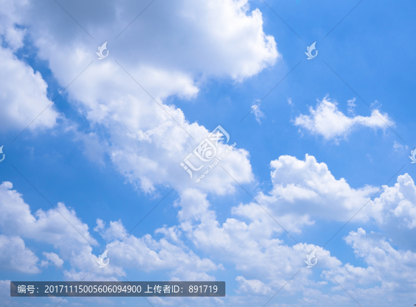 藍天白云