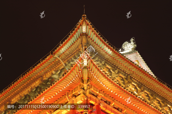 西安鐘樓,西安鼓樓,西安鐘鼓樓
