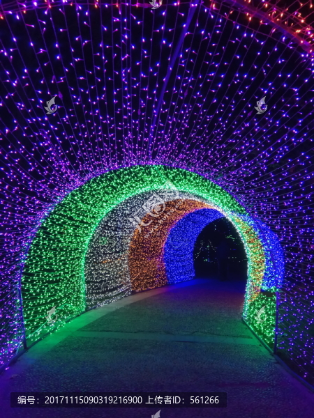 彩燈隧道