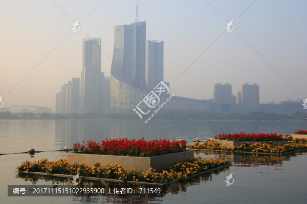 合肥天鵝湖早晨