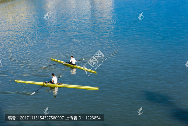 濕地公園湖泊皮劃艇訓(xùn)練