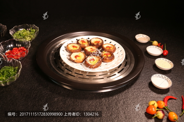 香菇蒸蛋