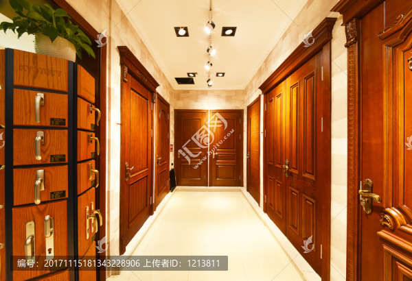實木門木門門店實景
