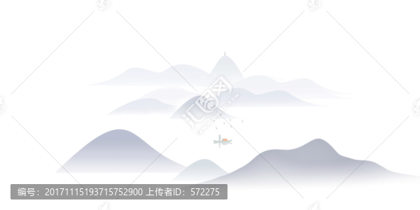 旭日東升現(xiàn)代水墨畫