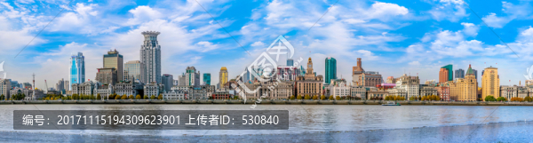 上海外灘全景大畫幅